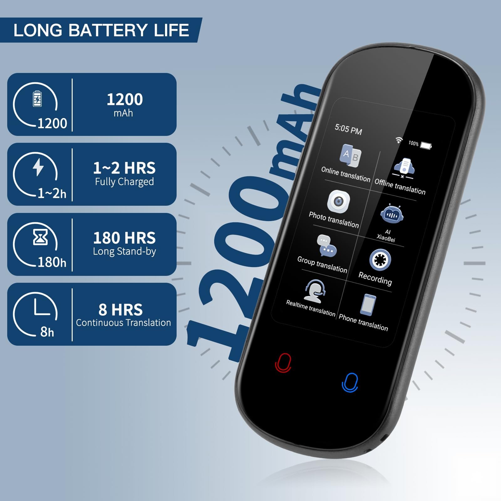 Переводчик языка, Устройство для перевода 138 языков, фото №6