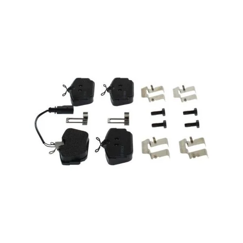 Комплект тормозных колодок, дисковый тормоз BOSCH 0 986 494 619 для AUDI SEAT SKODA VW SAVA, фото №2