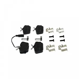 Комплект тормозных колодок, дисковый тормоз BOSCH 0 986 494 619 для AUDI SEAT SKODA VW SAVA synthetic.ua - Фото 1