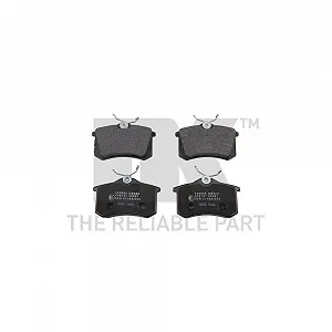 Комплект гальмівних колодок, дискове гальмо NK 229986 для AUDI CITROËN FORD MG PEUGEOT SEAT - Фото 1