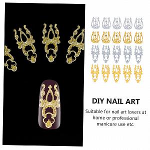 Підвіски для дизайну нігтів MAGICLULU 60 шт. synthetic.ua - Фото 1