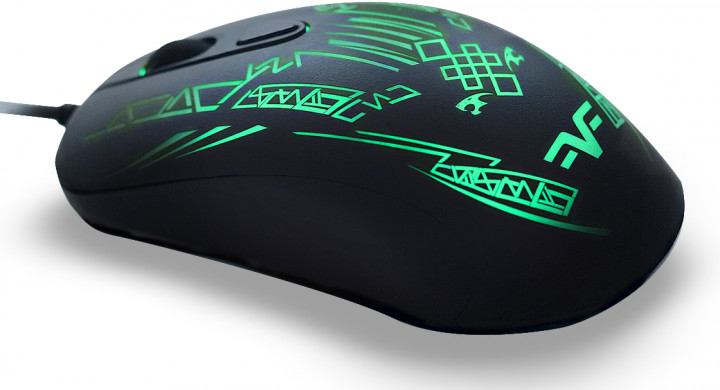 Комп'ютерна миша Frime Black Panther, USB FMP18100, ігровий, 4000dpi, довжина кабелю 2.1m, 4 кнопки, фото №8
