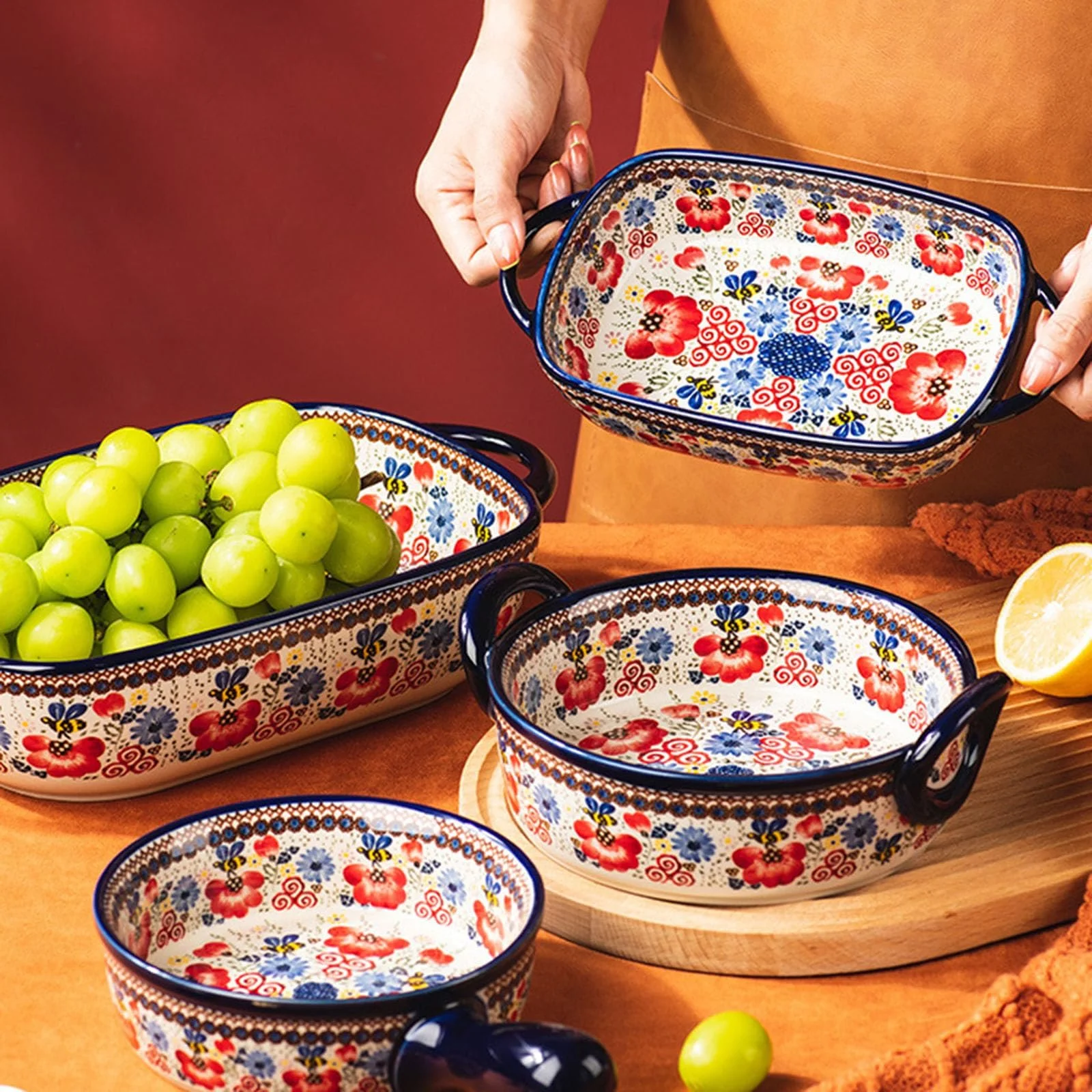 Форма для запекания лазаньи MoRfiL Керамическая прямоугольная 1900 мл, фото №7 Форма для запекания лазаньи MoRfiL Керамическая прямоугольная 1900 мл, фото №7