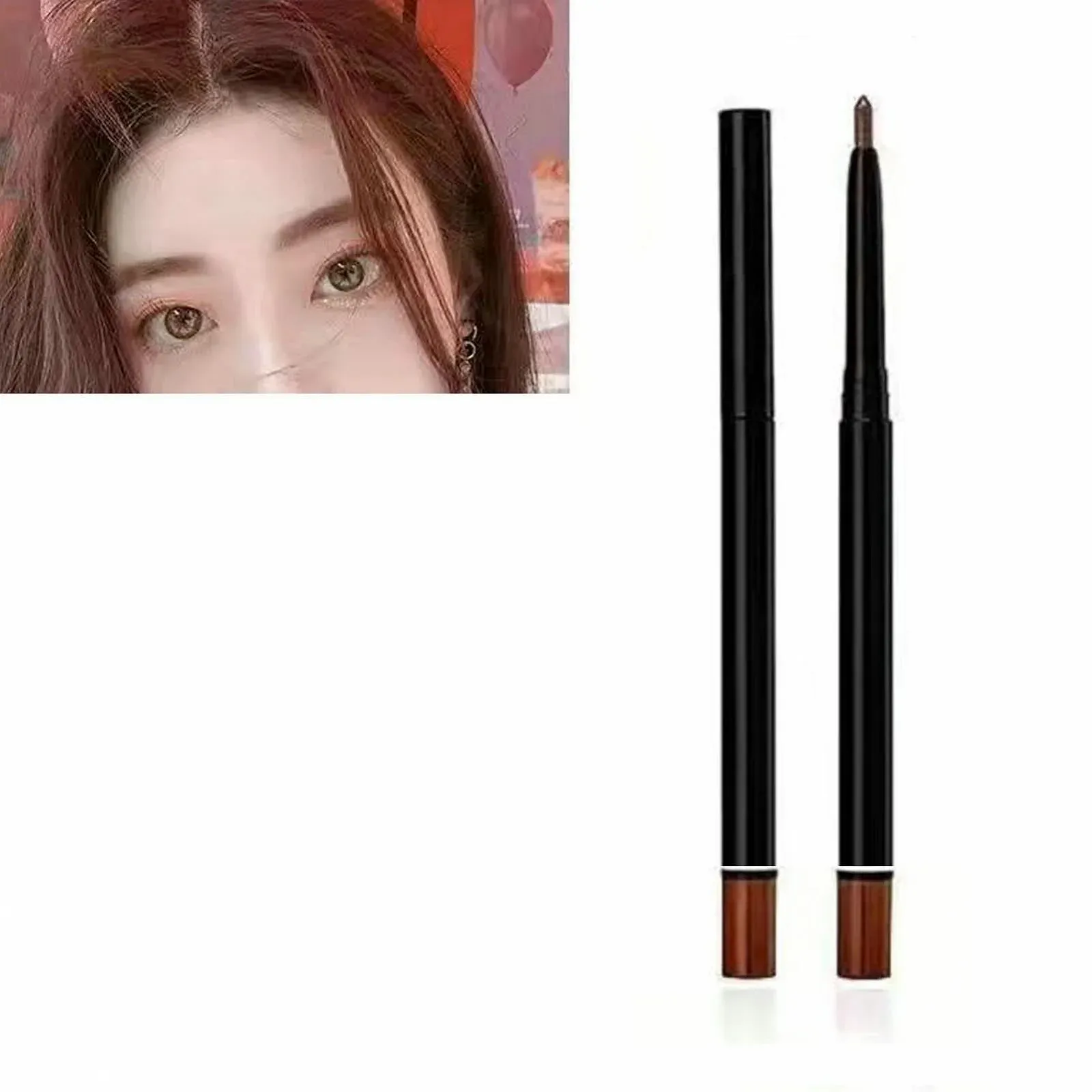 Гелева Підводка для Очей Водостійка Стійка Легке ковзання Універсальна Коричневий, фото №7