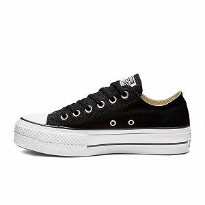Кеды Converse Chuck Taylor All Star Lift OX Chucks 561681C Черные/Белые - Фото 1