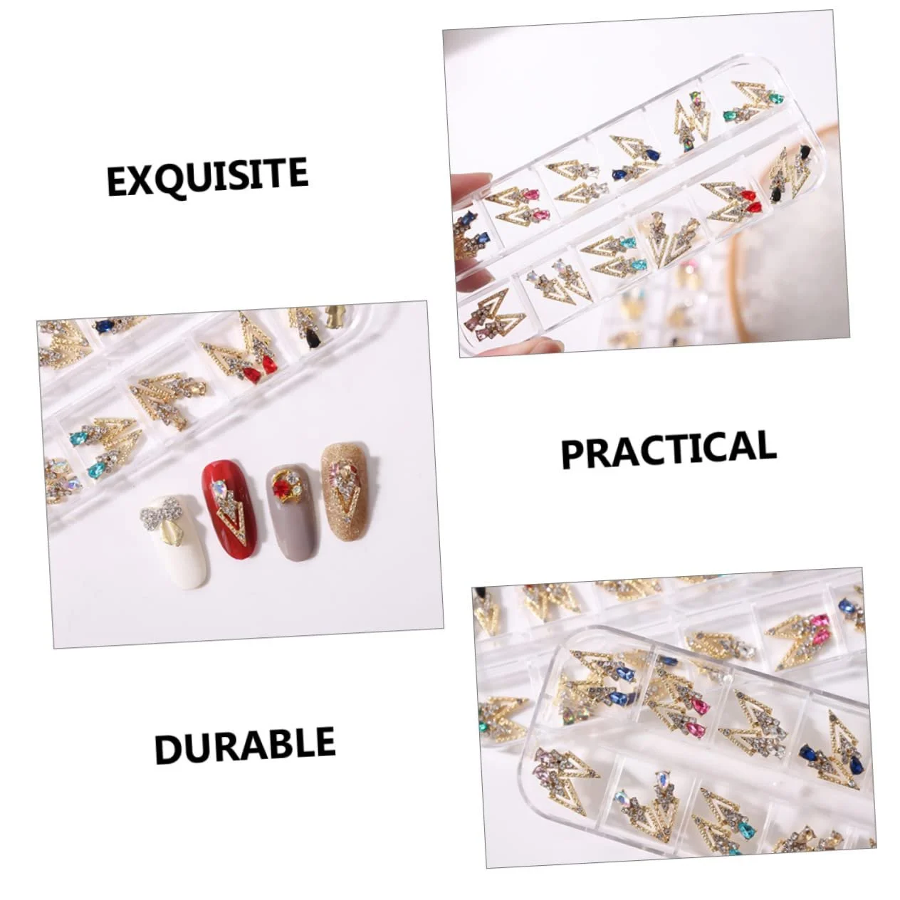 Стрази Дизайн Nagelmit -design Healeved Gl

itter, фото №9