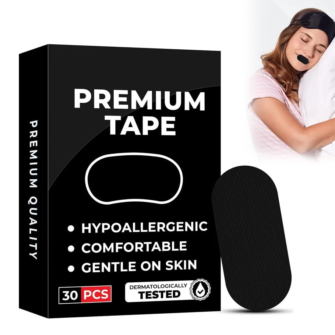 Пластирі від хропіння, пачка 50 шт., фото №1