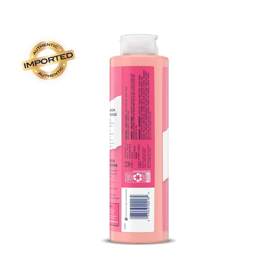 Гель для душа отшелушивающий St. Ives Radiant Skin Pink Lemon and Mandarin Orange 650 мл 473 мл, фото №3