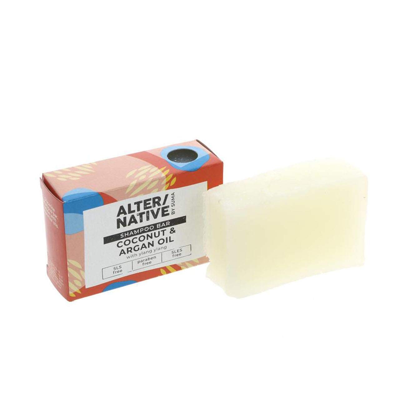Шампунь-бар Alter/Native Coconut and Argan Glycerin 90 г, фото №4