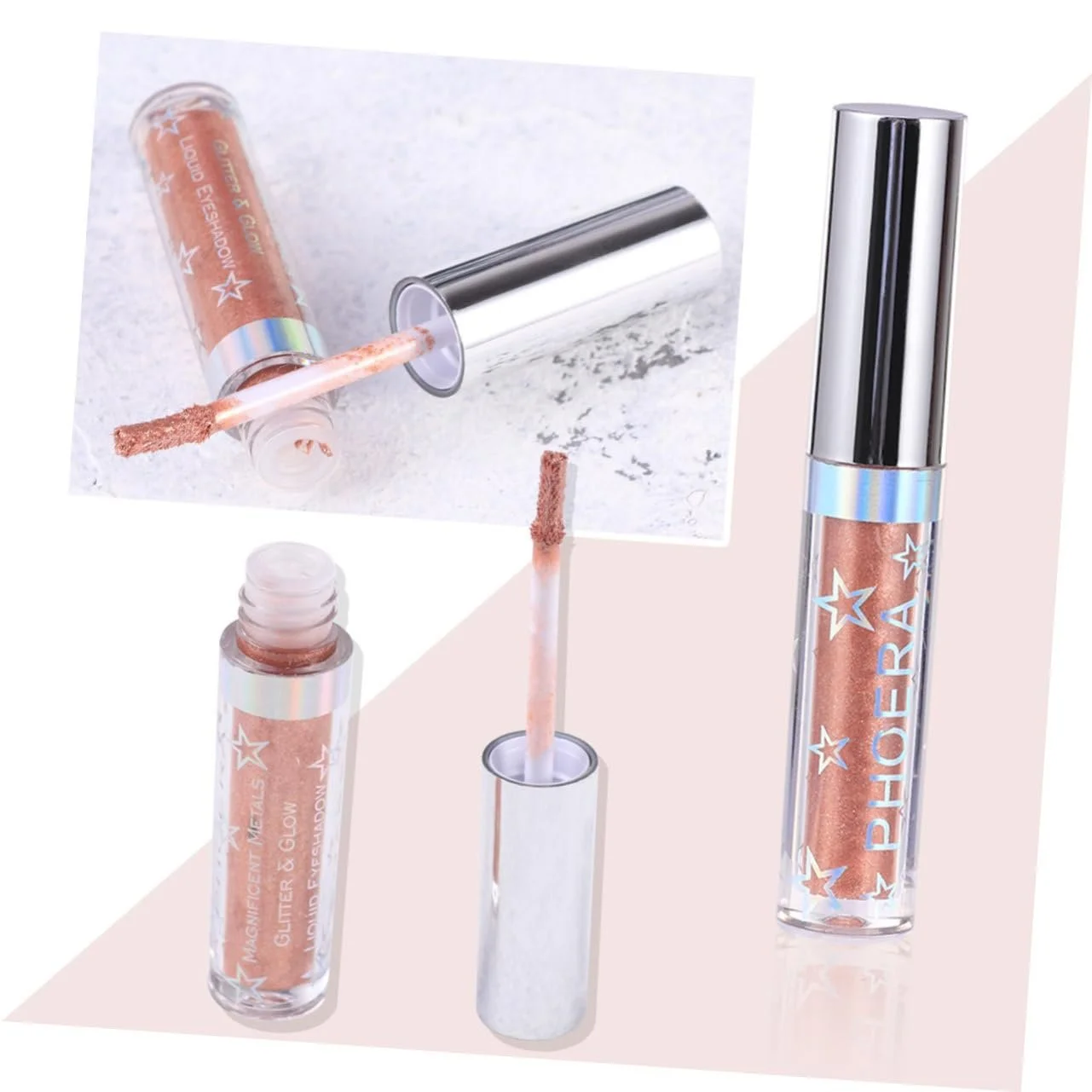 Блестящая Подводка для Глаз minkissy мерцающая, сверкающая, фото №7