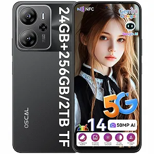 Смартфон OSCAL Tiger 13 5G 24GB+256GB 6,67" 90Hz Android 14 - Фото 1