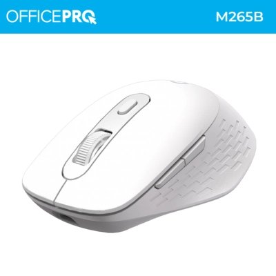 Мышка OfficePro M265W Wireless/Bluetooth Silent Click White (M265W), фото №4 Мышка OfficePro M265W Wireless/Bluetooth Silent Click White (M265W), фото №4