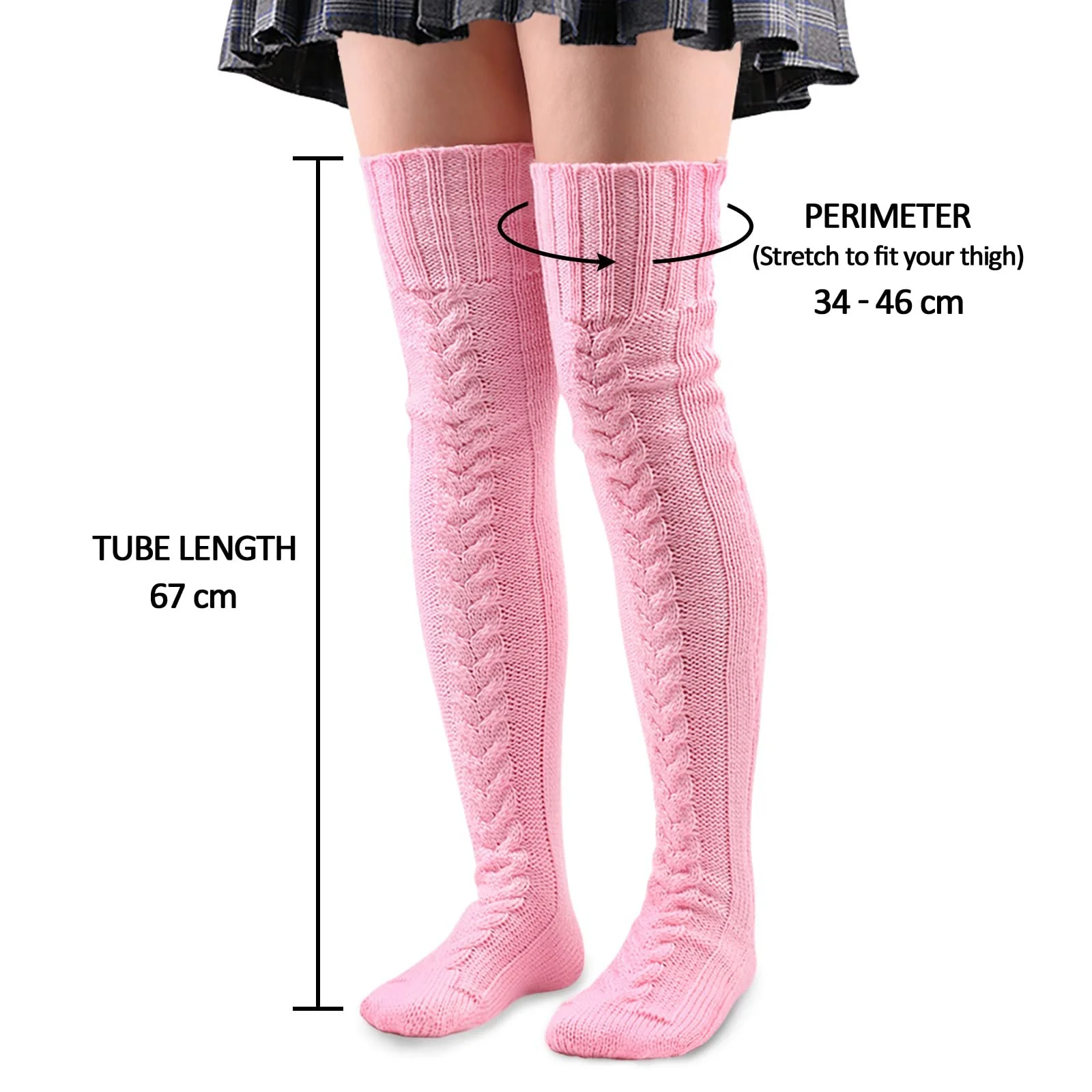 Гольфи LittleForBig вище коліна, 85 см, фото №3