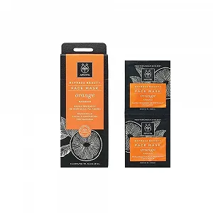 Купить Маска для лица Apivita Radiance с апельсином 2x8 мл - Фото 1 Маска для лица Apivita Radiance с апельсином 2x8 мл - Фото 1