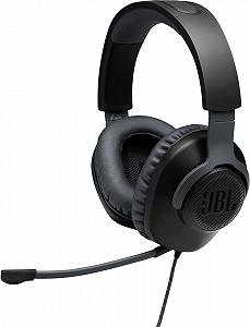 Наушники JBL Quantum 100 Black (JBLQUANTUM100BLK) - Фото 1