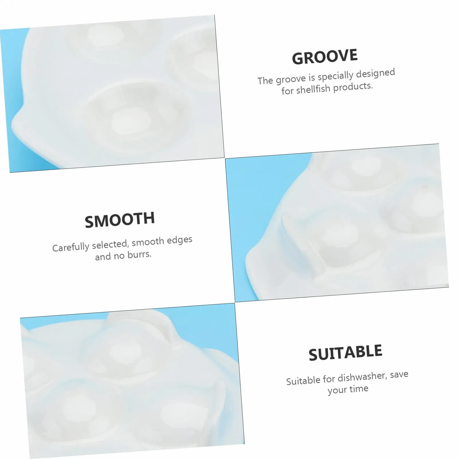 Форма для запекания улиток керамическая порционная с ячейками, фото №3