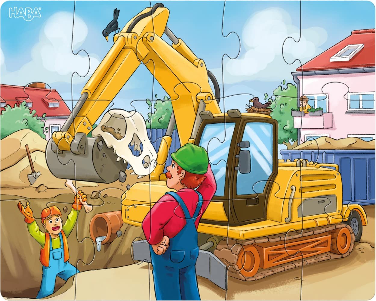 Пазл HABA 305883 Строительная техника от 3 лет Разноцветный, фото №6 Пазл HABA 305883 Строительная техника от 3 лет Разноцветный, фото №6