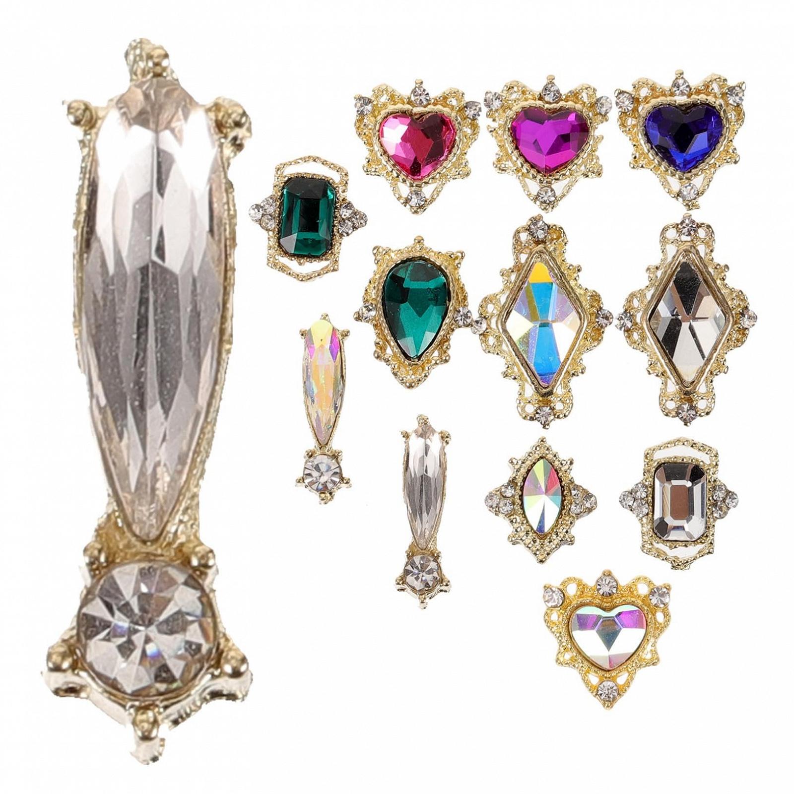 Підвіски для нігтів Healeved, 1 набір, велика кількість, фото №1