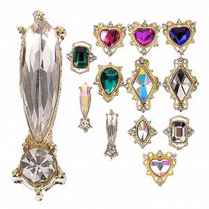 Підвіски для нігтів Healeved, 1 набір, велика кількість - Фото 1