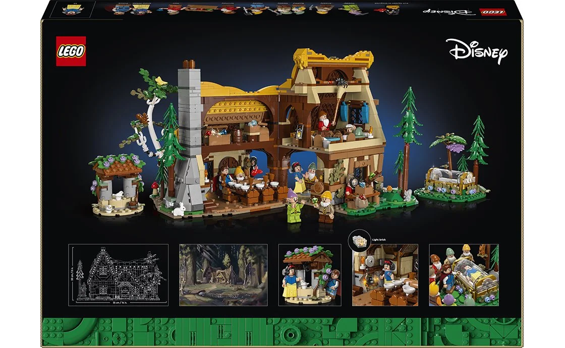 Конструктор Лего LEGO Disney Princess Будиночок Білосніжки й сімох гномів (43242), фото №3 Конструктор Лего LEGO Disney Princess Будиночок Білосніжки й сімох гномів (43242), фото №3