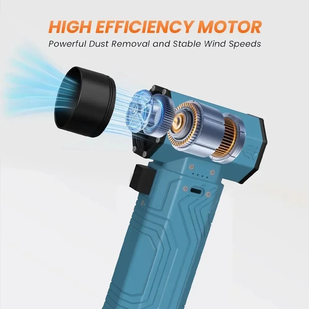 Турбовентилятор Violent F02-SE Turbo Jet Fan 880000 RPM Blue, фото №2