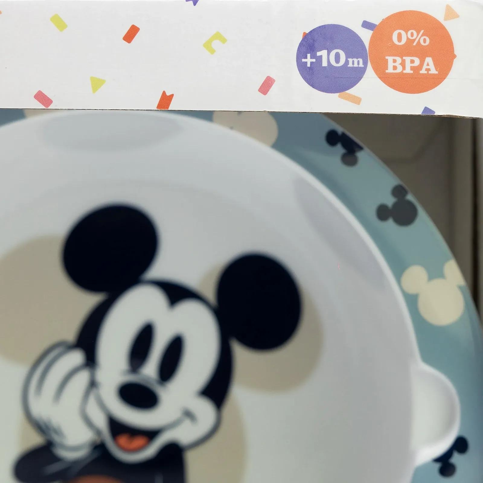 Набор детский Disney Minnie Mouse, бутылочка, миска и ложка, пластик и силикон без BPA, голубой, фото №4 Набор детский Disney Minnie Mouse, бутылочка, миска и ложка, пластик и силикон без BPA, голубой, фото №4