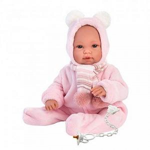 Пупс LLORENS Baby con mochila saquito 36 см 63634 - Фото 1