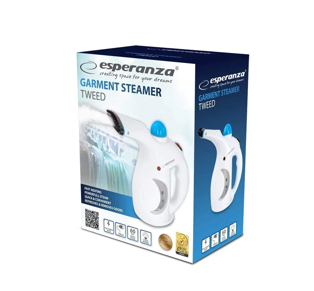 Вертикальный отпариватель Esperanza Emeranza EVALESESCALE Tweed EHI006 800 Вт Travel Multicolor, фото №3