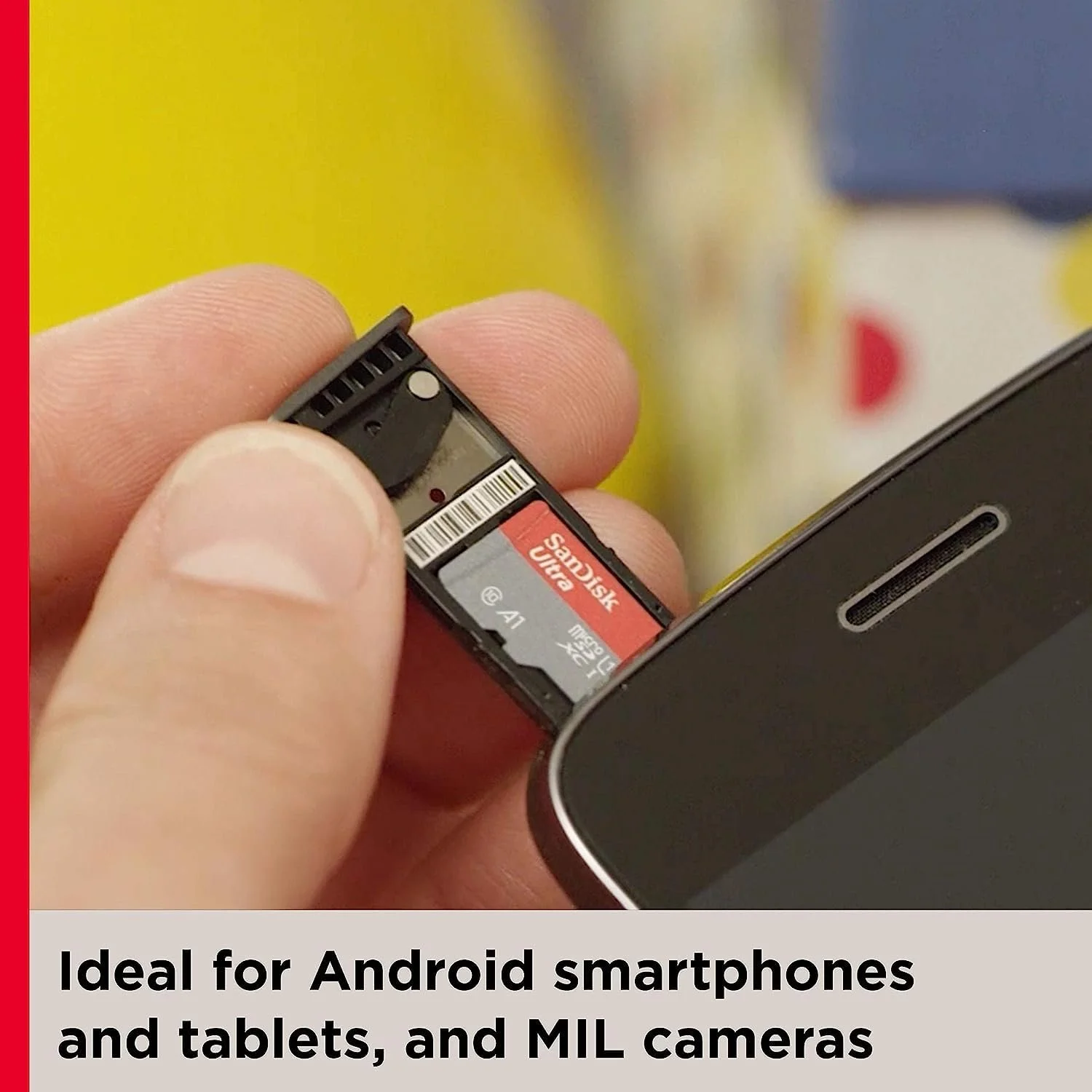 Карта памяти SanDisk Ultra Android microSDXC 256GB + Adapter UHS-I Class 10 U1 A1, фото №3 Карта памяти SanDisk Ultra Android microSDXC 256GB + Adapter UHS-I Class 10 U1 A1, фото №3