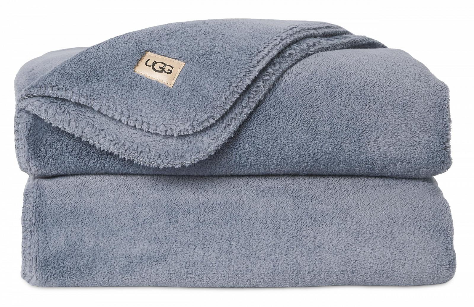 Покривало UGG Whitecap Plush Flannel 11063 Денім, 178 x 127 см, фото №1