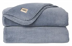 Покривало UGG Whitecap Plush Flannel 11063 Денім, 178 x 127 см - Фото 1
