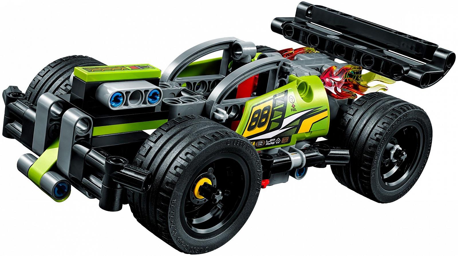 Конструктор LEGO Technic 42072 Zack Pull-Out Car Set для досвідчених будівельників, фото №1