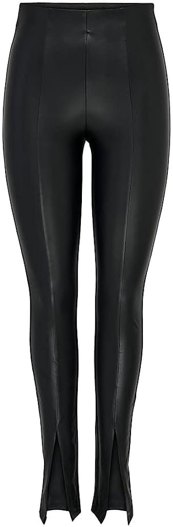 Леггинсы Кожаные ONLY Onlpapaya Faux Leather OTW Женские, фото №1