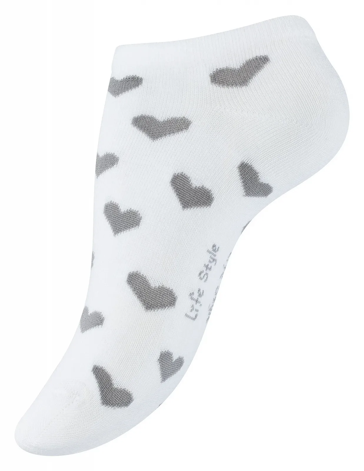 Носки Vincent Creation 8 пар Женские спортивные носки, носки в полоску или однотонные с сердечками, фото №3