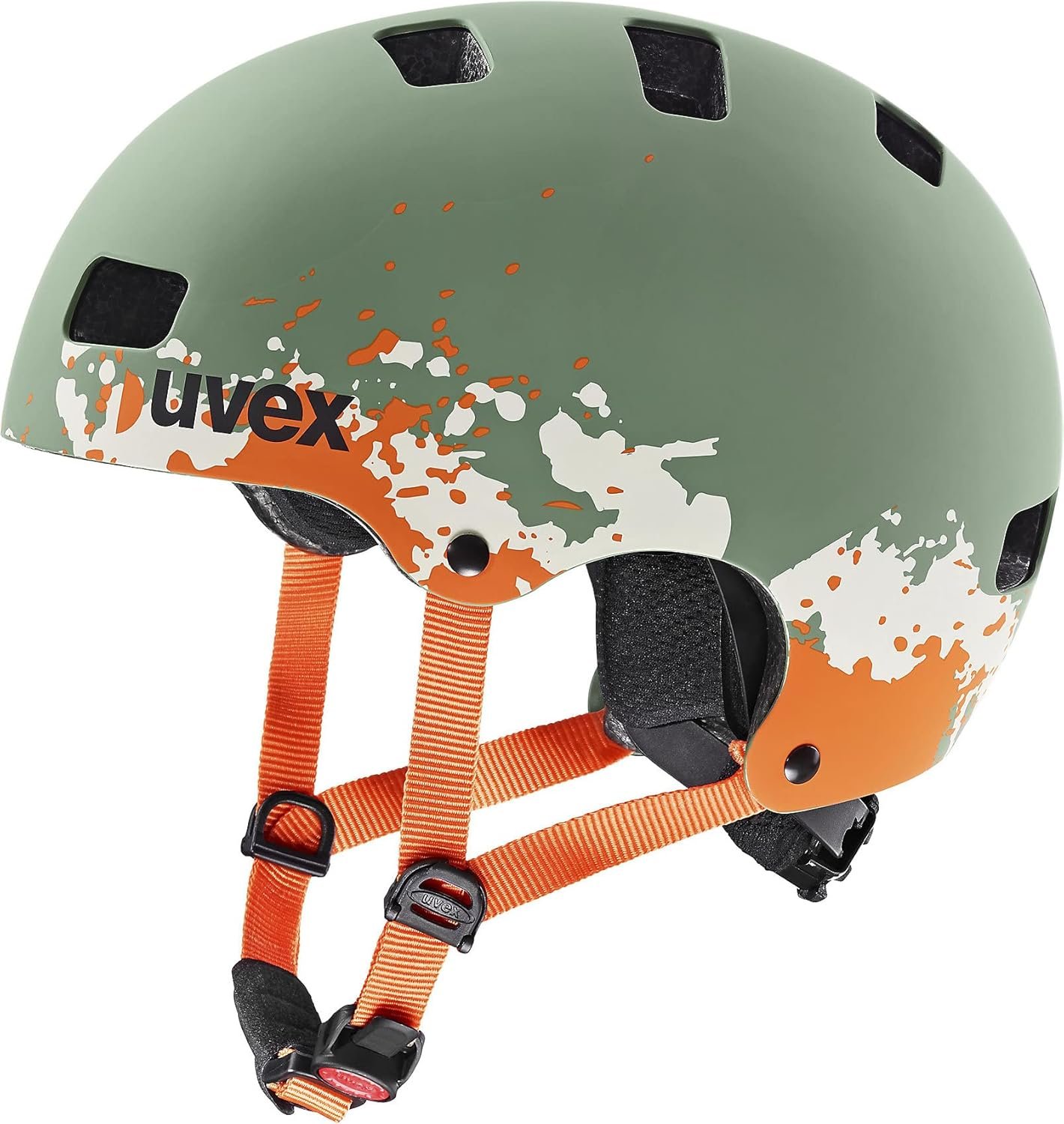 Детский велосипедный шлем UVEX Kid 3 CC (51-55 см) Moss Green, фото №1