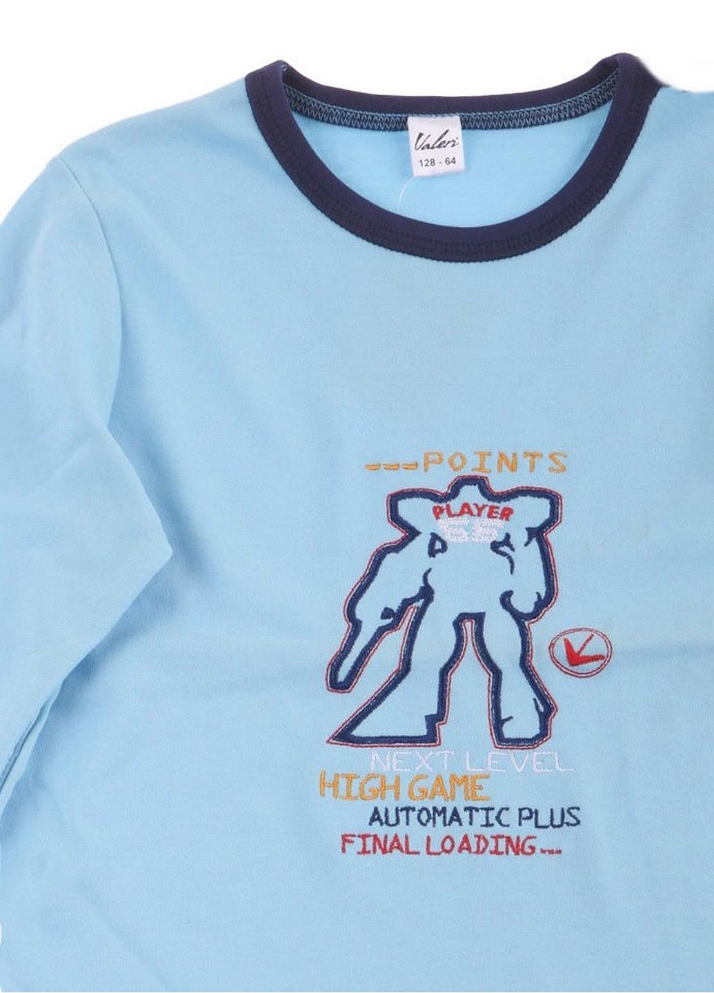 Лонгслив Valeri 128 Голубой (SN-634-194-1-Lblue), фото №2