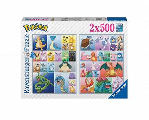 Пазл Ravensburger Pokémon 2x500 деталей 49 x 36 см - Фото 1