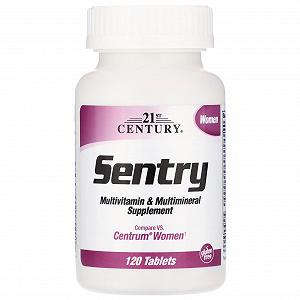 Витаминно-минеральный комплекс для женщин 21st Century Sentry Multivitamin Multimineral Supplement Women 120 - Фото 1