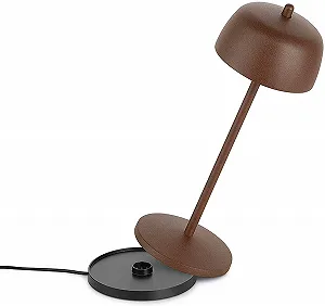 Настільна лампа Zafferano Theta Dimmable LED IP65 Акумуляторна Corten - Фото 1