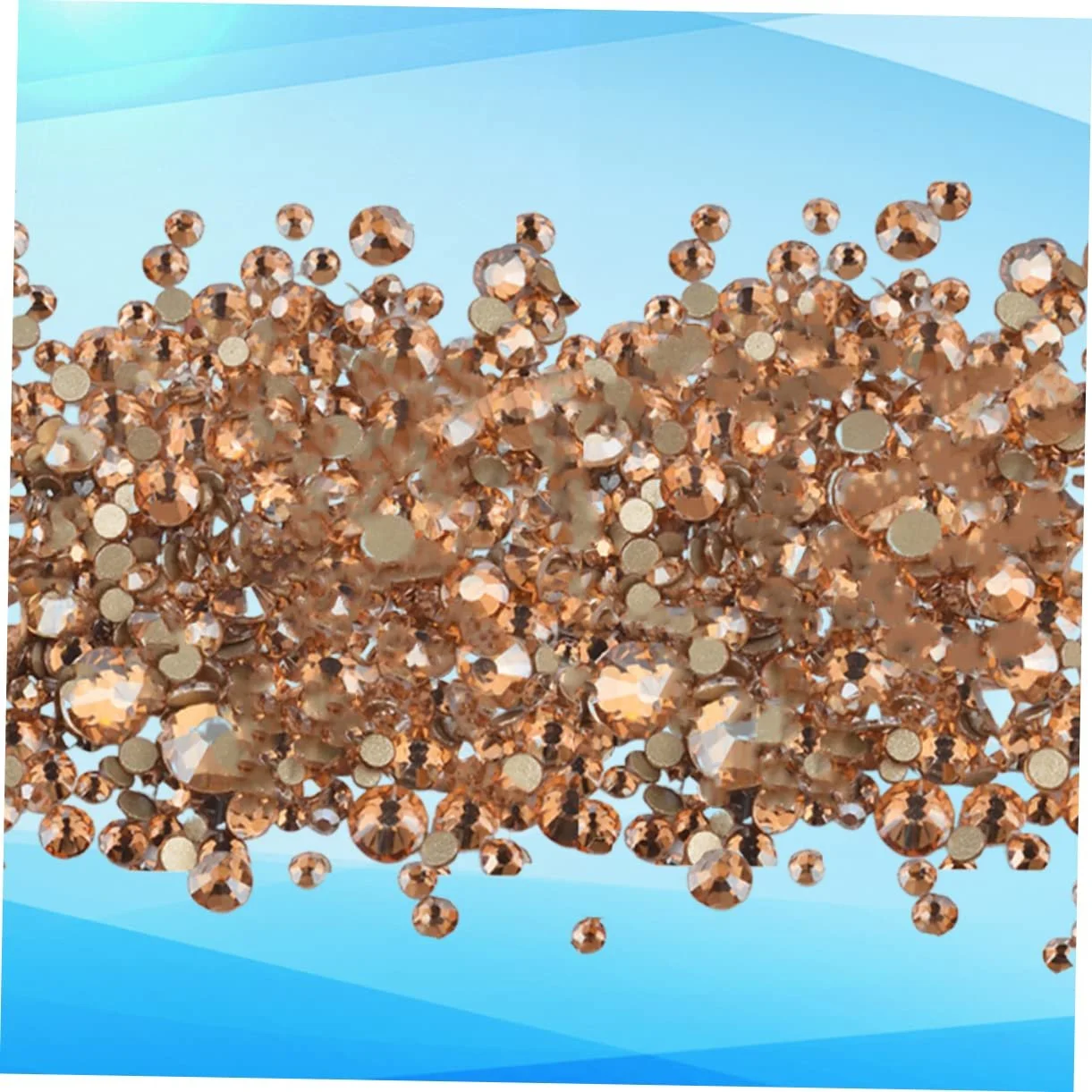 Стрази для нігтів 2880 шт. Кришталевий декор, кристали для манікюру, фото №4