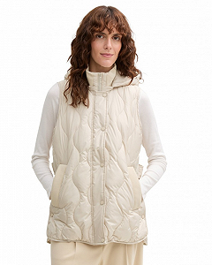 Безрукавка Women's Vest 1044397-29517 Tom Tailor Кремовий 2XL - Фото 1