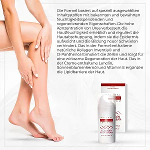 Коллагеновый крем для ног Collagen Foot Cream для сухой кожи и потрескавшихся пяток 50 мл - Фото 1