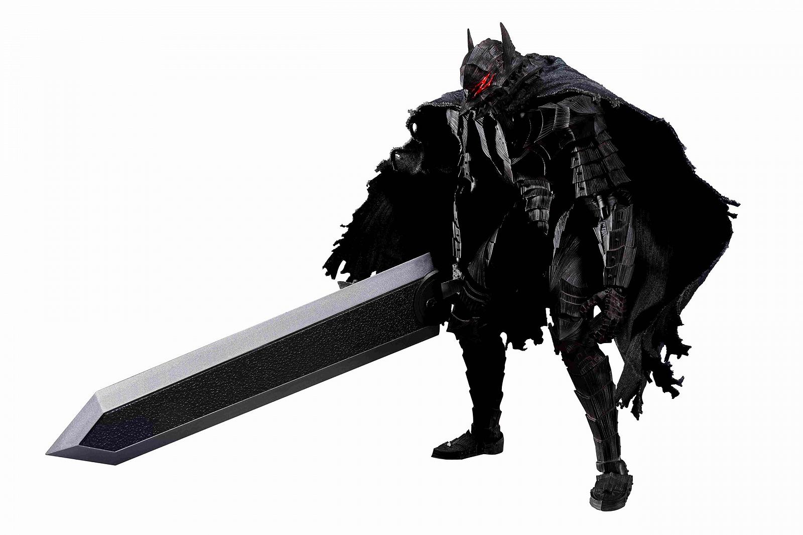 Фигурка Action Brand Tamashii Nations S.H. Figuarts Berserk Guts (Berserk Armor) Passionate, 160 мм, ABS, PVC и ткани, фото №1