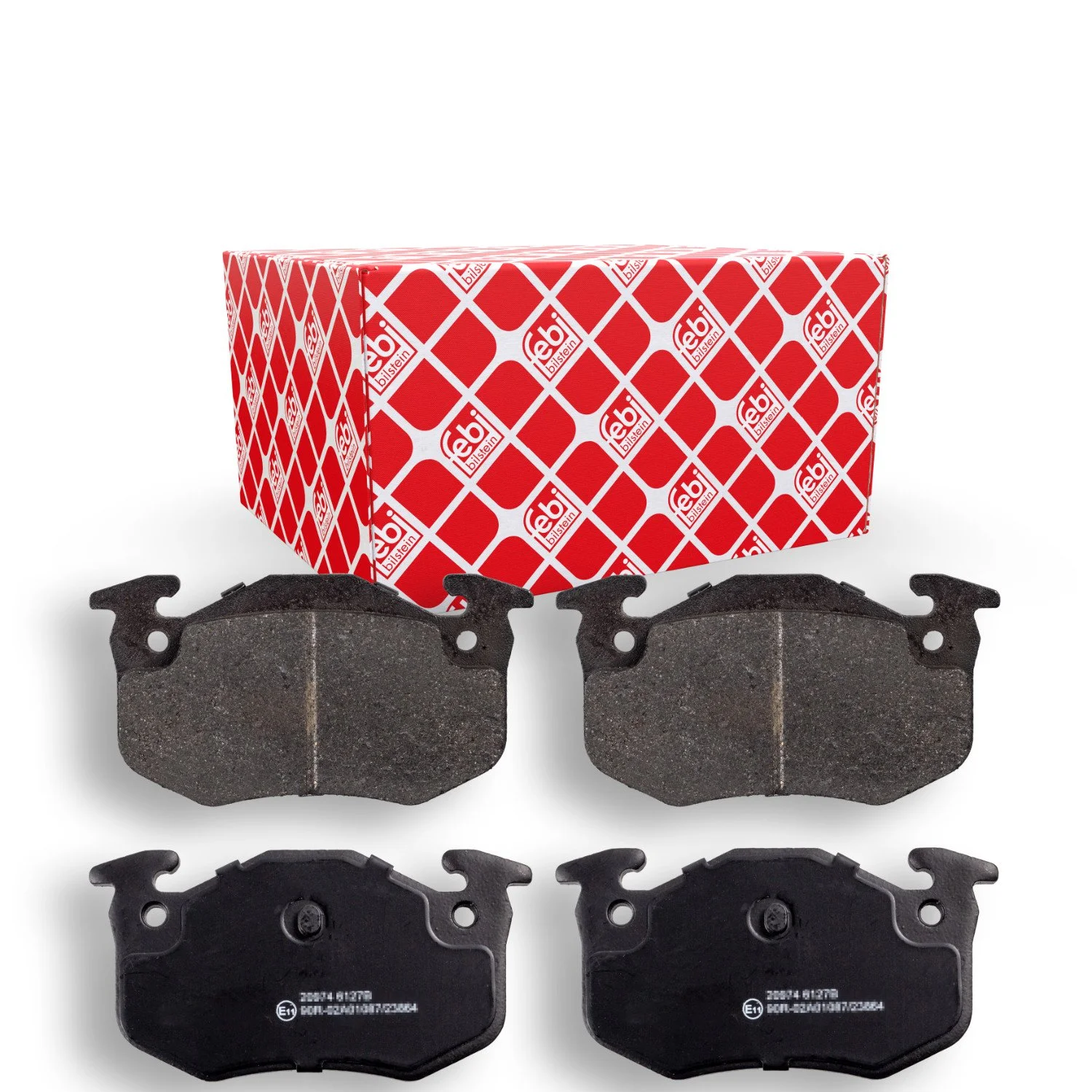 Комплект тормозных колодок, дисковый тормоз FEBI BILSTEIN 16189, фото №1