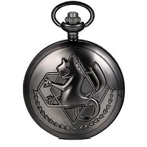 Годинник JewelryWe Подарунок до Дня Батька Кишеньковий Чоловічий Ретро Королівський Флеш/Компас/Квіти/Дзвін/Мотоцикл Ланцюговий Аналоговий Кварцовий Брелок з Ланцюжком Ожини Подарунок для Чоловіків - Фото 1