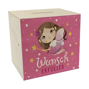 Скарбничка Fairy Wooden Money Box дерево Фея - Фото 1