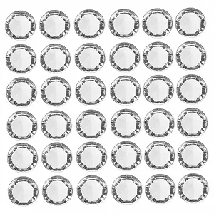 Стрази акрилові NUOBESTY 12 мм прозорі, 500 шт - Фото 1