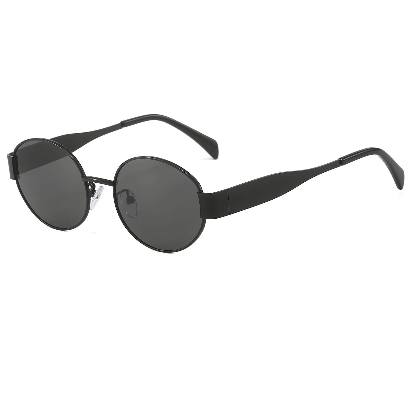 Модні овальні сонцезахисні окуляри Ggpyyon для жінок та чоловіків, ретро круглі, фото №1 Модні овальні сонцезахисні окуляри Ggpyyon для жінок та чоловіків, ретро круглі, фото №1