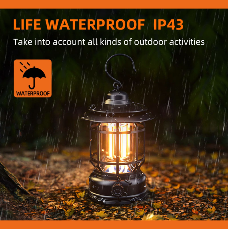 Фонарний табірний акумулятор T51 SuperFire 195 Lumen IP43, фото №5