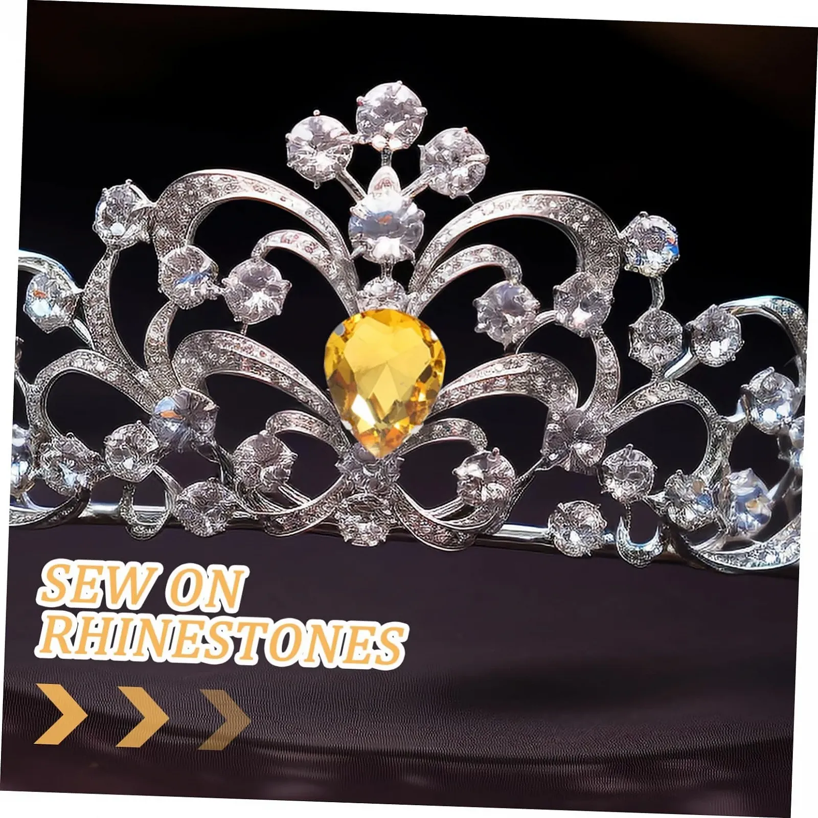 Стразы Ручной работы 1Tasche Нерегулярные Стразы из хрустального стекла для свадебных платьев, сумок и рукоделия для творческих проектов, фото №9